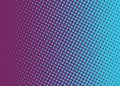 Colorful hafltone background pattern dots violet - light blue