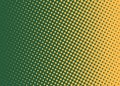 Colorful hafltone background pattern dots green - yellow