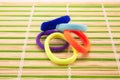 Colorful hair bands Royalty Free Stock Photo