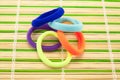 Colorful hair bands Royalty Free Stock Photo