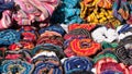 Colorful hair ties Royalty Free Stock Photo