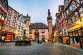 Colorful half-timbered houses in Cochem, Germany