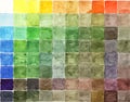 Colorful watercolor palette background Royalty Free Stock Photo