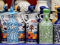 Colorful Hand Painted Water Jugs