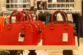 Colorful handbags as new year presents