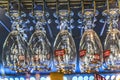 Colorful Hanging Beer Bar Glasses Lyon France