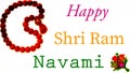 Colorful Happy Shri Ram Navami Illustration Image.