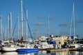A colorful harbor of boats in Key West, Florida. Royalty Free Stock Photo