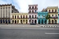 Colorful Havana buildings in Cuba