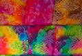 Colorful Hawaiian tropical fabric