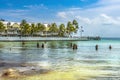 Colorful Higgs Memorial Beach Park Swimmers Key West Florida