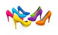 Colorful High Heels