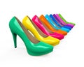 Colorful High Heels