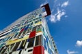 Colorful high-rise building