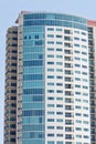 Colorful High Rise Condo Tower Royalty Free Stock Photo