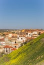 Colorful hill and houses in Toro