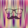 Colorful Hipster blurred background