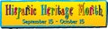 Colorful Hispanic Heritage Month Banner