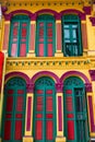 Colorful historic building