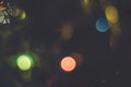 Colorful holiday bokeh. Abstract Christmas background - Image Royalty Free Stock Photo