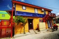 Colorful home San Pedro Belize Royalty Free Stock Photo