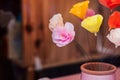 Homemade paper flowers to decorate your interior
