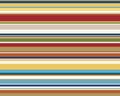 Colorful Horizontal Stripe Pattern Background In Yellow Red Orange Sky Blue Color Royalty Free Stock Photo