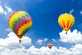 Colorful hot air balloon Royalty Free Stock Photo