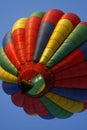 Colorful Hot Air Balloon Rising Royalty Free Stock Photo