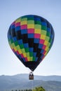 Single Hot-Air Balloon Royalty Free Stock Photo