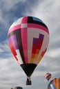 Colorful hot air balloons