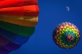 Colorful hot air balloons Royalty Free Stock Photo