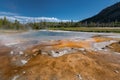 Colorful Hot Springs in Biscuit Basin