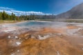 Colorful Hot Springs in Biscuit Basin