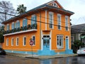 Colorful house in new Orleans Louisiana