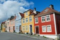 Colorful houses in Bergen Norway