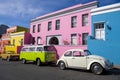 Colorful houses in Bo-Kaap, Royalty Free Stock Photo