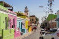 Colorful houses Bo Kaap district Cape Town, South Africa