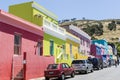 Colorful houses in Bo Kaap neighborhood, Cape Town, South Africa, Africa Royalty Free Stock Photo