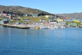 Colorful houses, buildings in Qaqortoq, Greenland Royalty Free Stock Photo