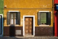 Colorful houses, Burano, Italy Royalty Free Stock Photo