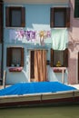 Colorful houses, Burano, Italy Royalty Free Stock Photo