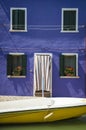 Colorful houses, Burano, Italy Royalty Free Stock Photo