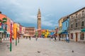 Colorful houses of Burano, Venice, Italy