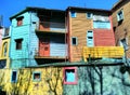 Colorful houses on Caminito street. Buenos Aires, Argentina Royalty Free Stock Photo