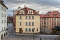 Colorful houses, Certovka the Davil`s Stream, Kampa Island, th