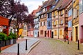 Colorful houses of Colmar, Alsace, France