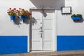 Colorful houses in Jardin, Antoquia, Colombia Royalty Free Stock Photo