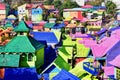 Colorful houses of Malang