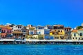 Colorful houses near the sea